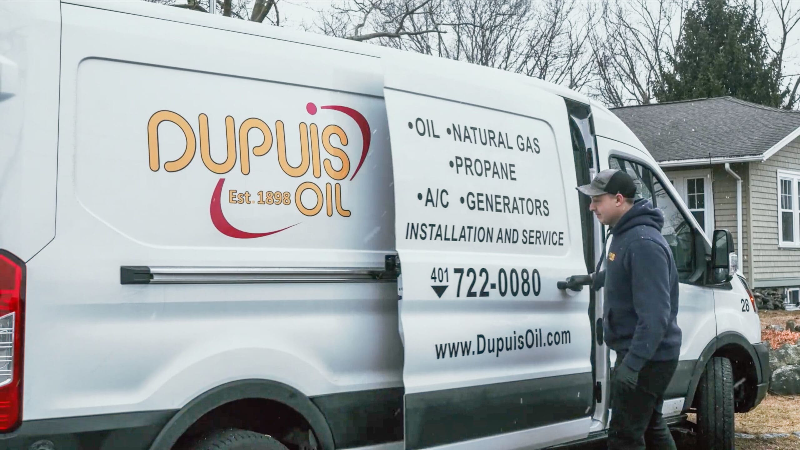 Rhode Island HVAC Installation and Service Vehicle